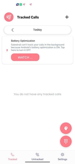 Battery optimization is on