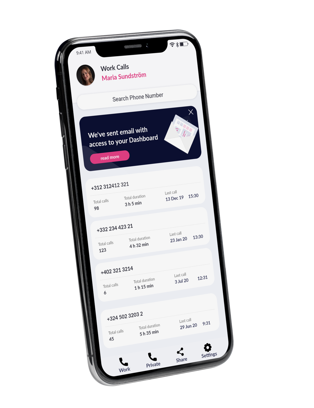Automated Sales Call Tracking Portal Available App On Android Automated Sales Call Tracking Portal Available App On Android